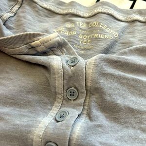 Aeropostale crop Boyfriend Tee